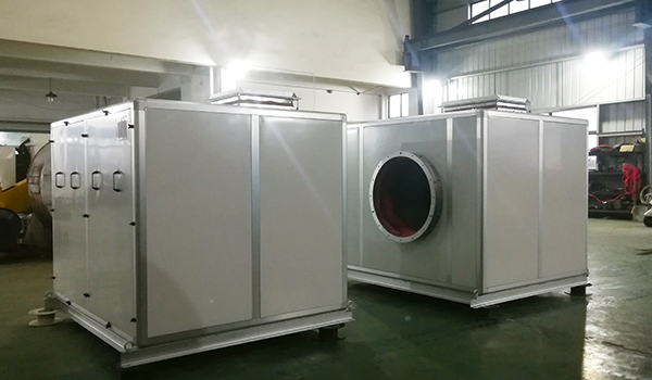 學(xué)校實(shí)驗(yàn)用離心風(fēng)機(jī)，加靜音箱更低噪