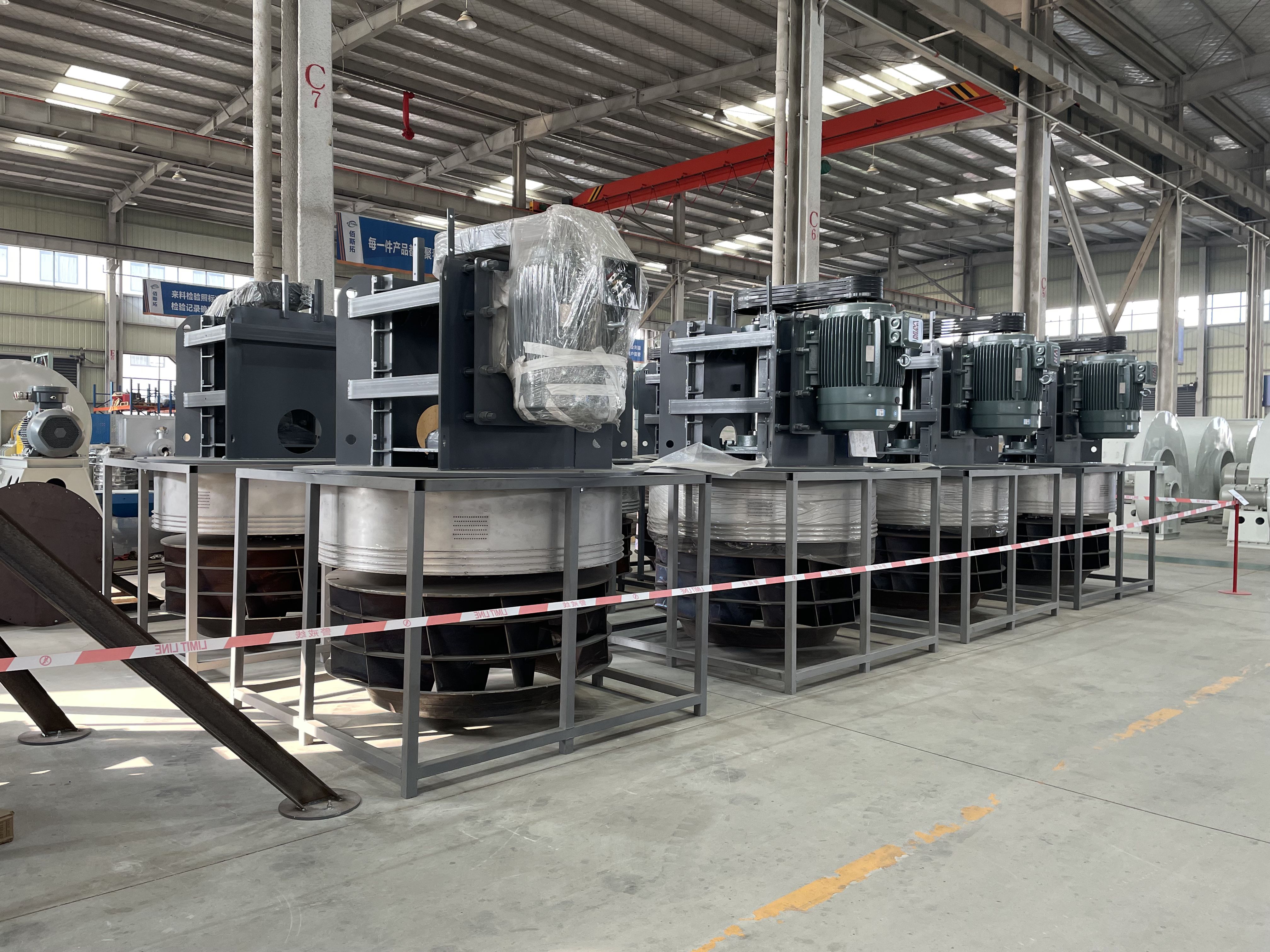 佰斯拓特種插入式耐高溫風機批量出貨案例